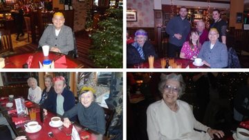 Seasonal banquet is a success at Bredbury care home